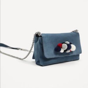 Genuine Suede Zara Crossbody Bag